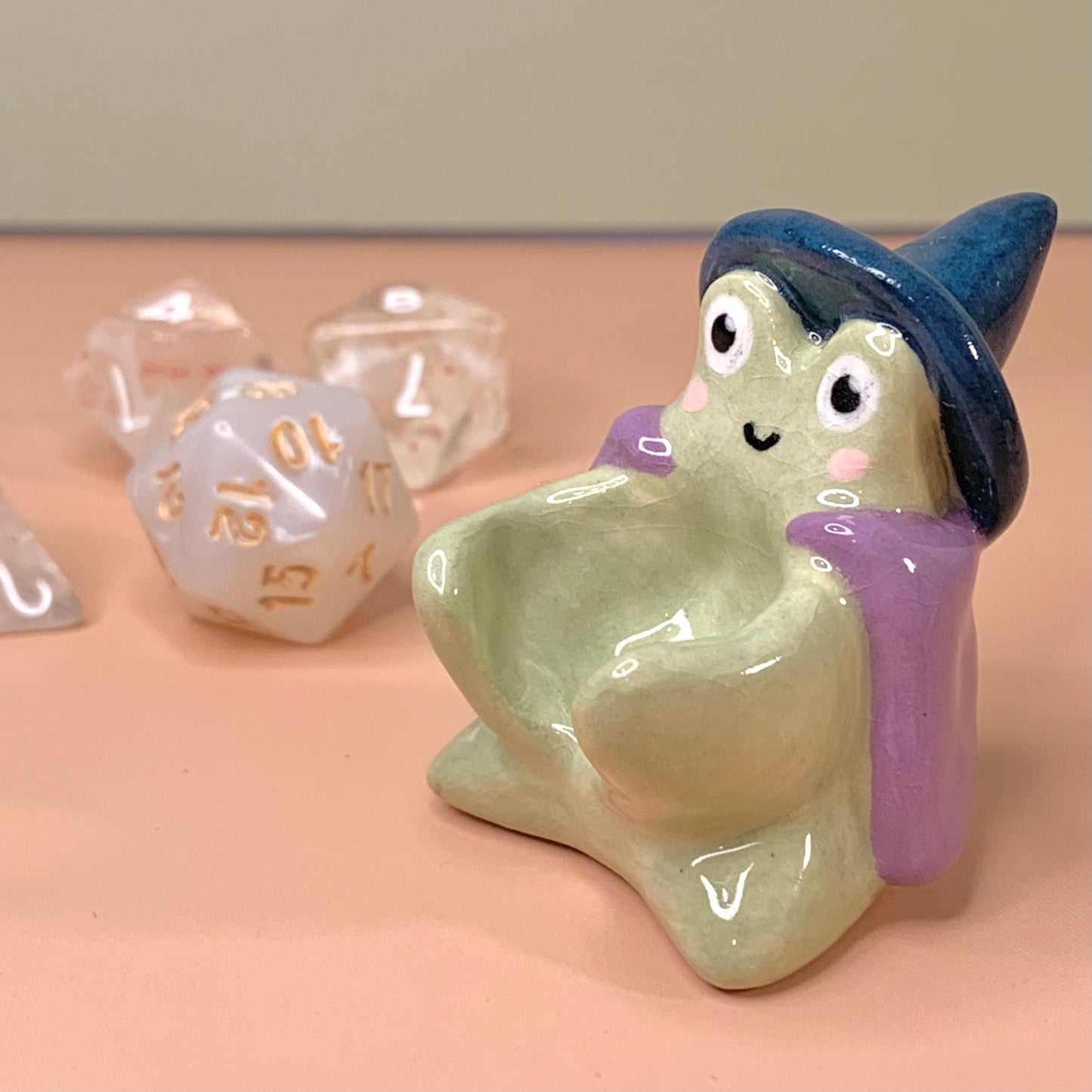 Frog Dnd Companion D20 Holder