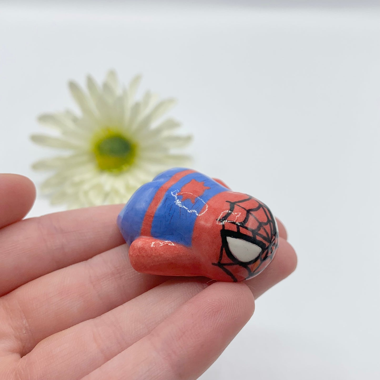 Spider-Man Inspired Ceramic Figurine