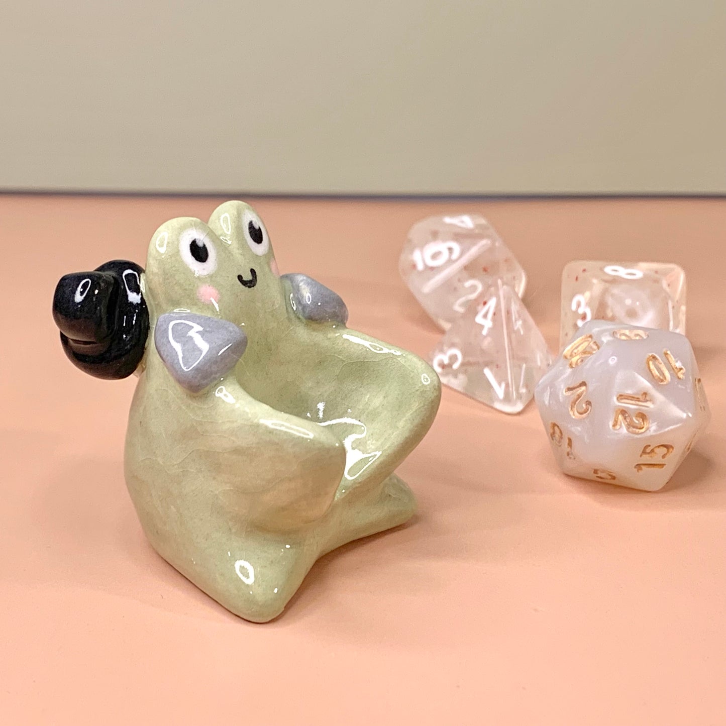 Frog Dnd Companion D20 Holder