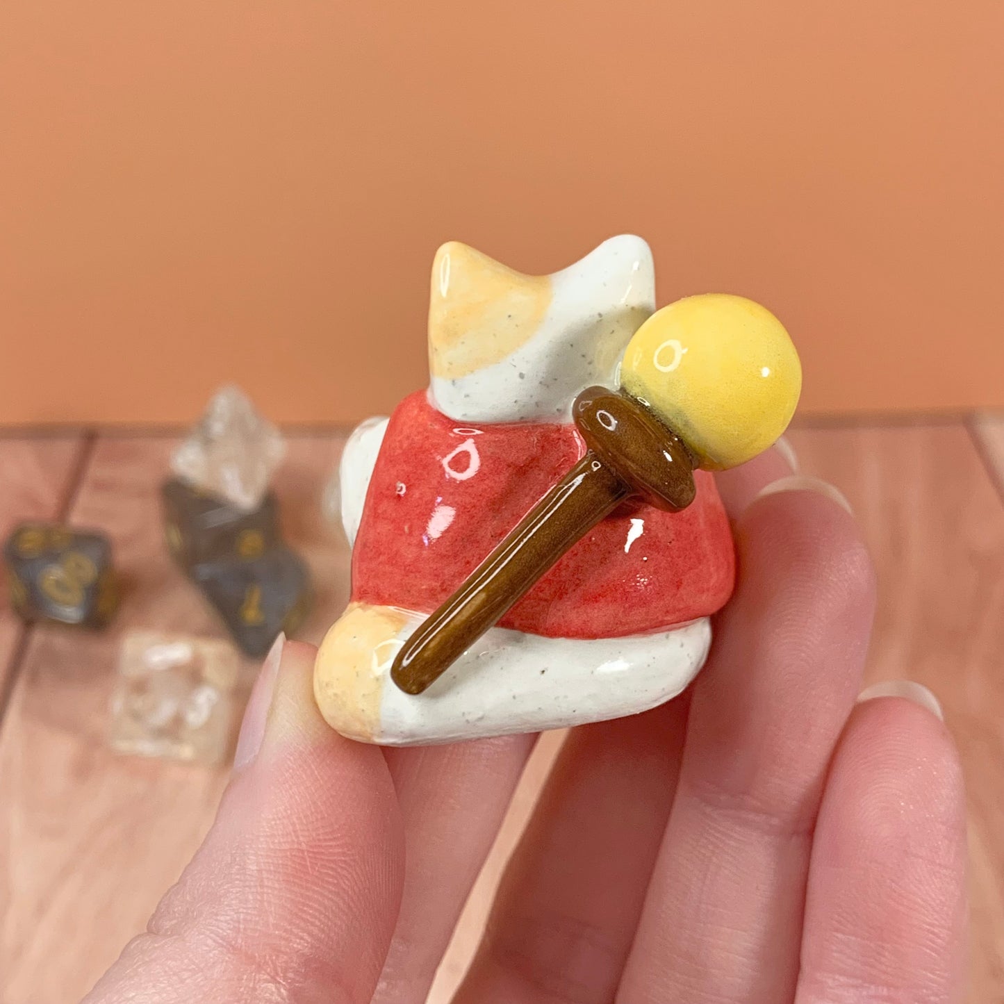 Kitty Cat Dnd Companion D20 Holder
