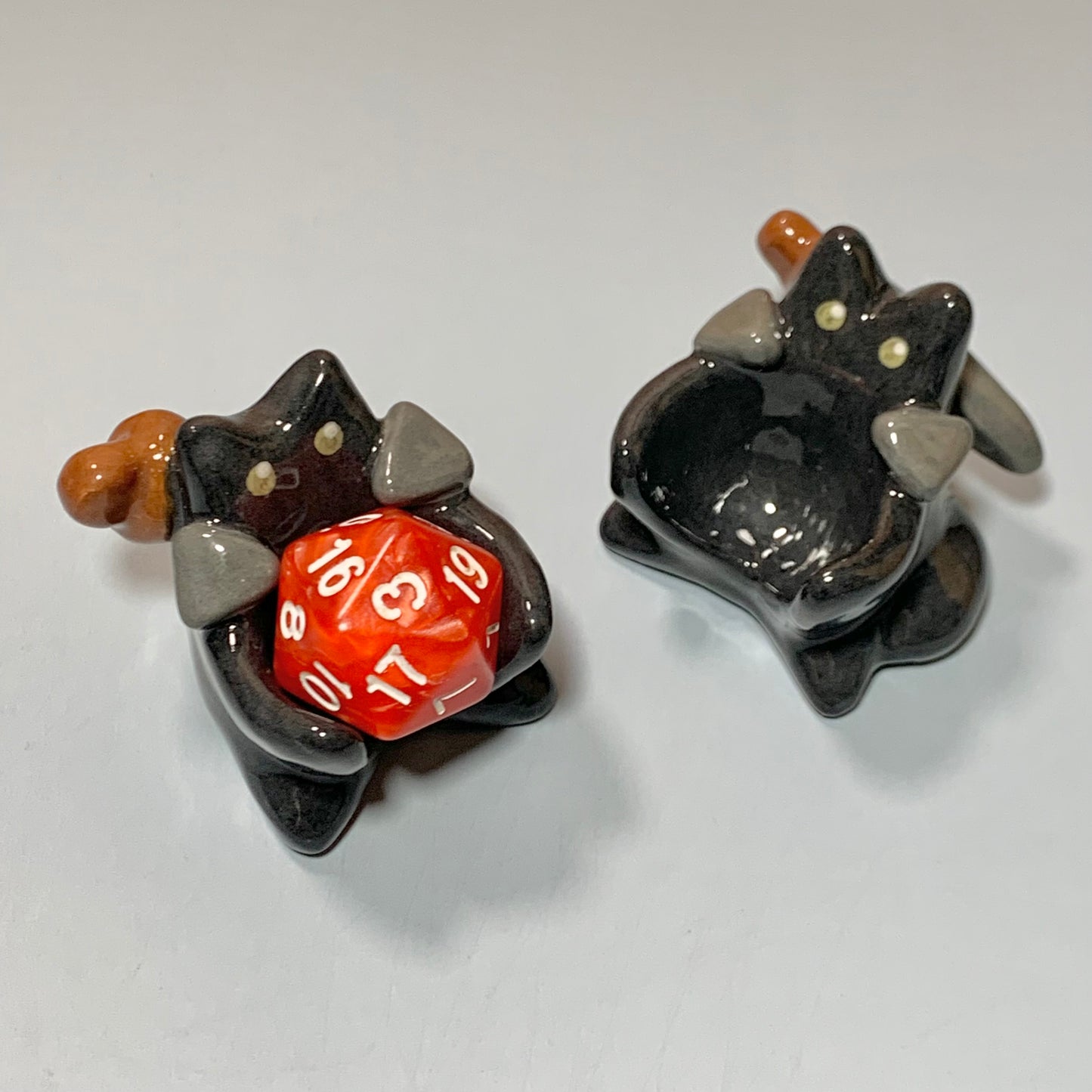 Fighter Cat Dnd Companion D20 Holder