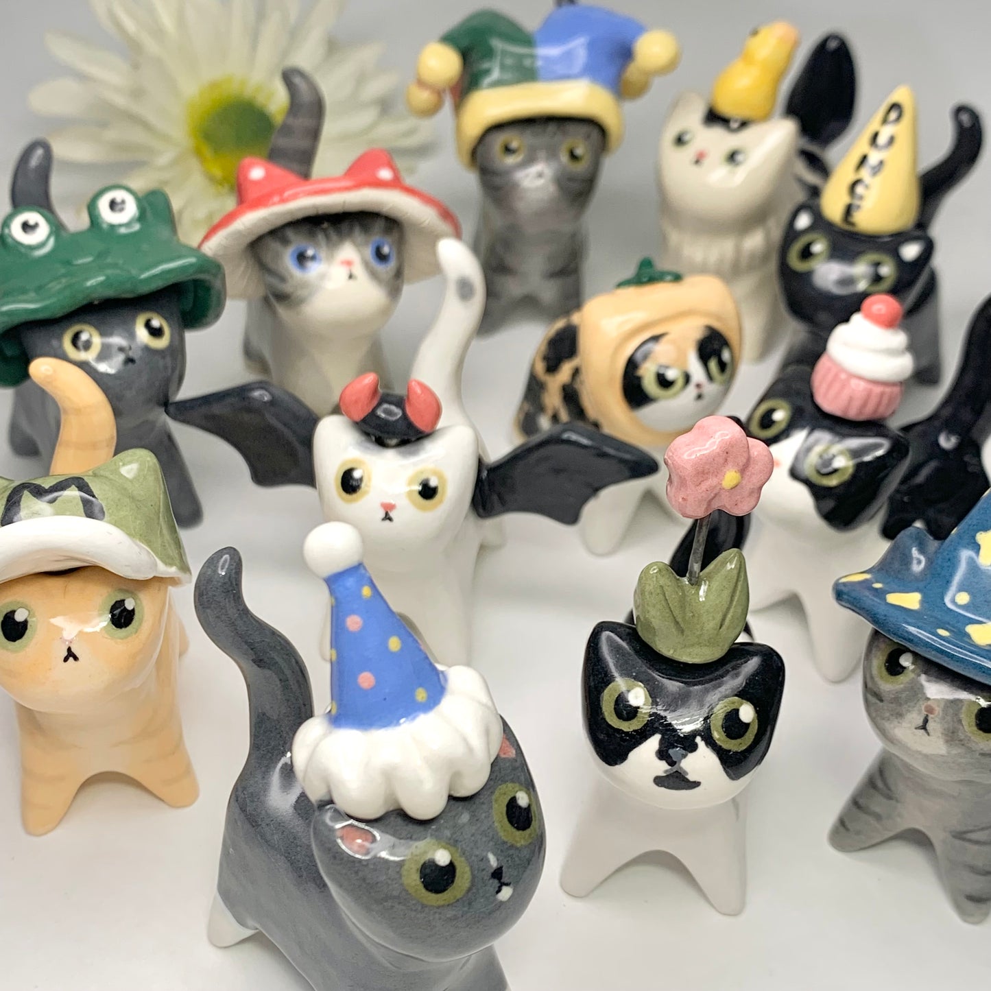 Custom Ceramic Cat Figurine