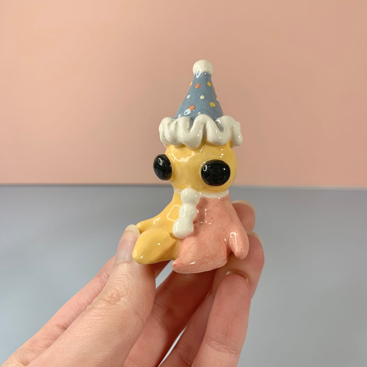 Colorful Party Clown Figurine
