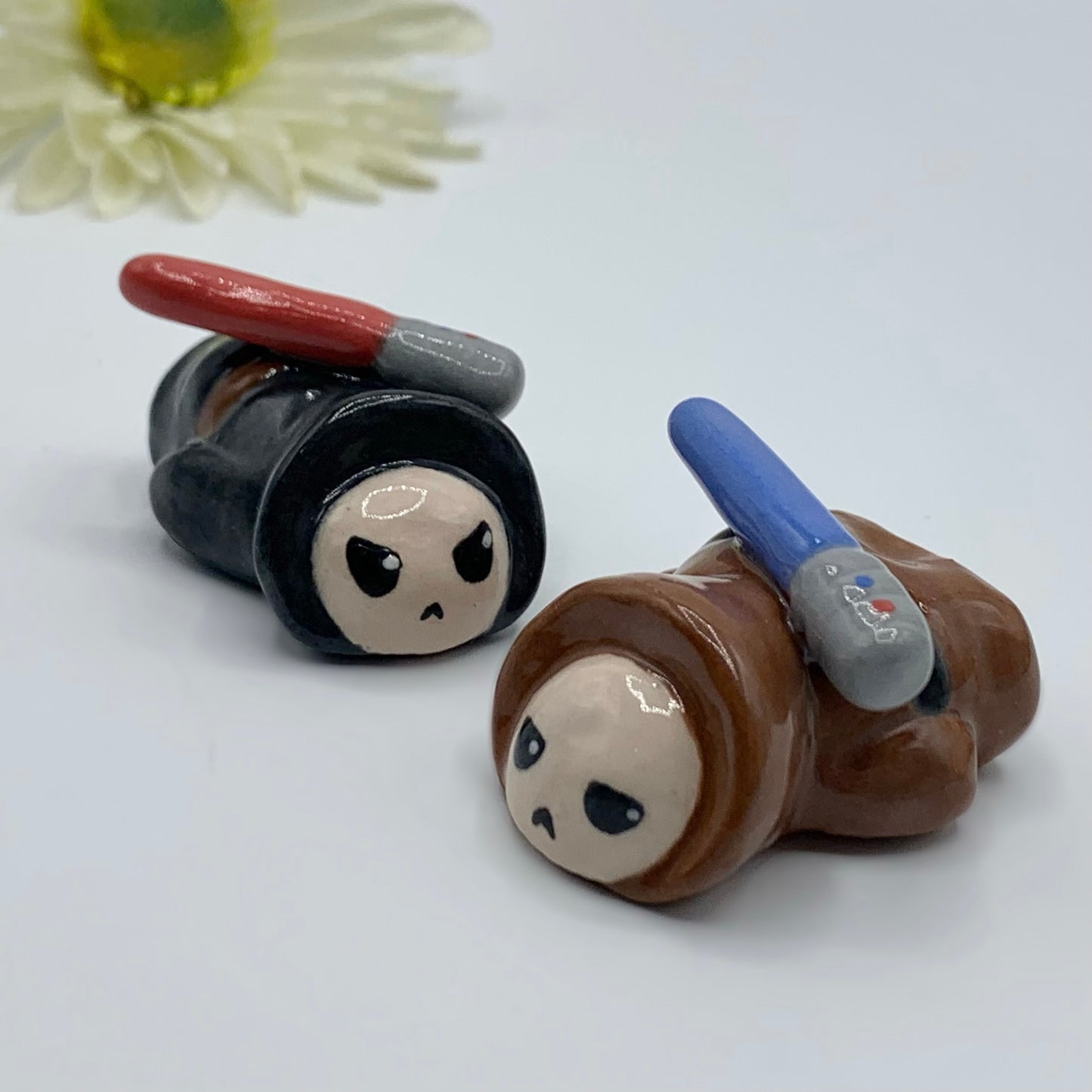 Jedi Inspired Ceramic Figurine