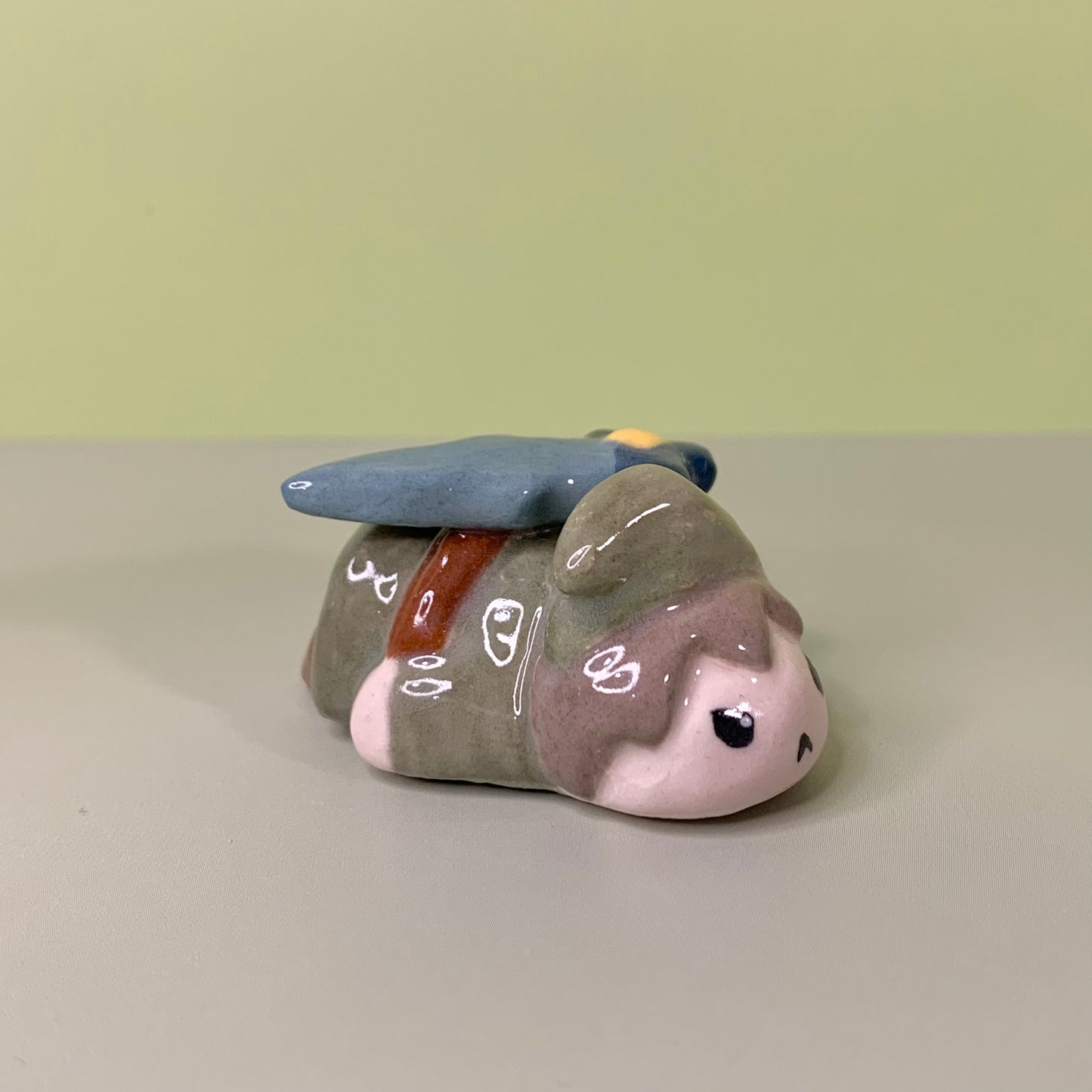 Link Inspired Ceramic Figurine