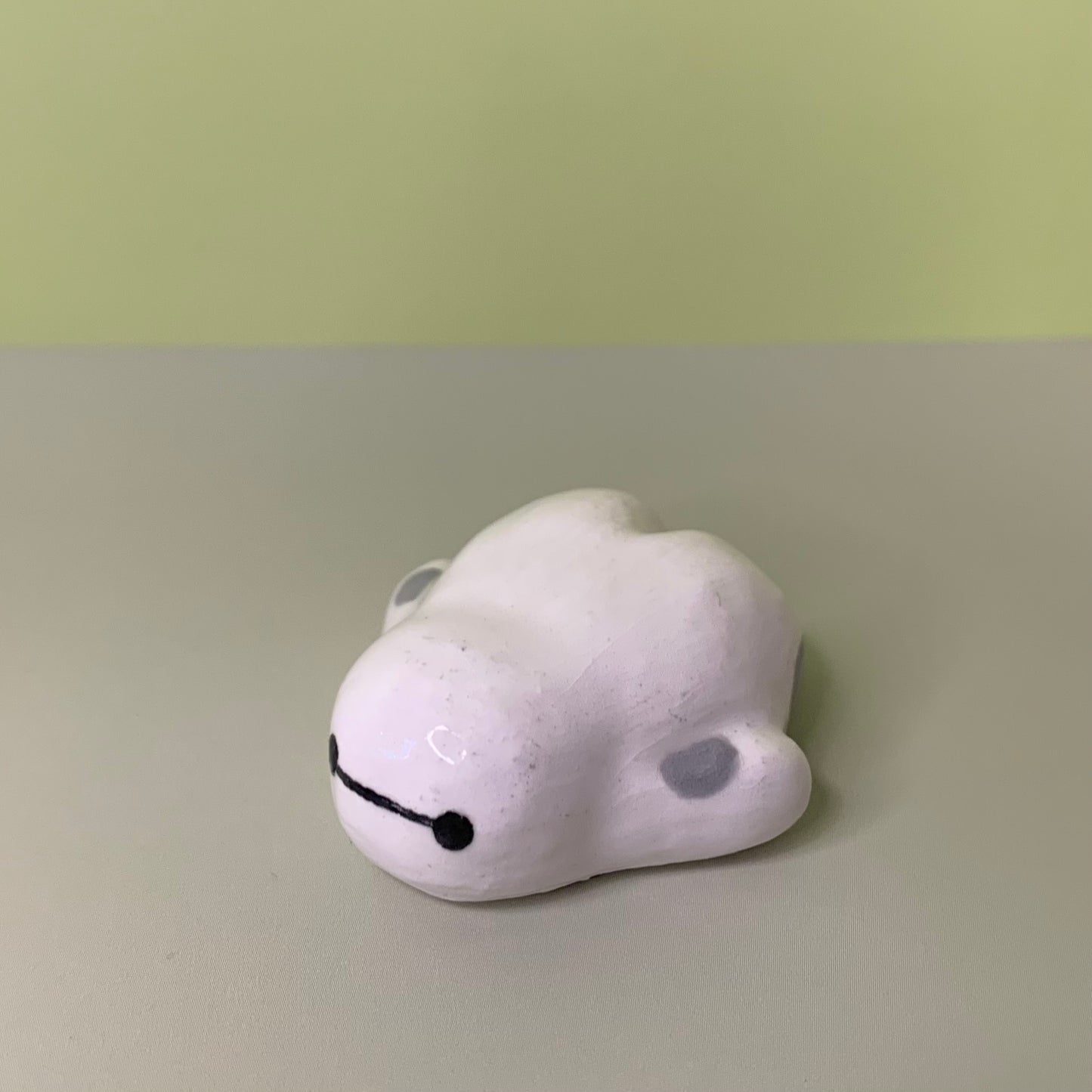 Baymax Inspired Ceramic Figurine