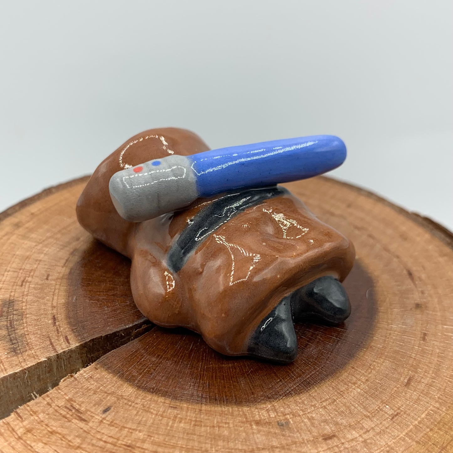 Jedi Inspired Ceramic Figurine