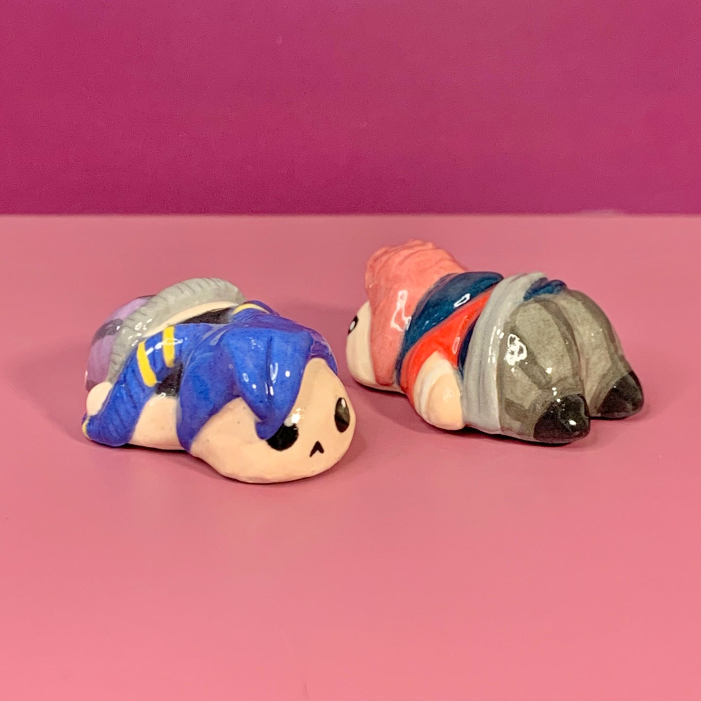Jinx & Vi Set Arcane Inspired Ceramic Figurine