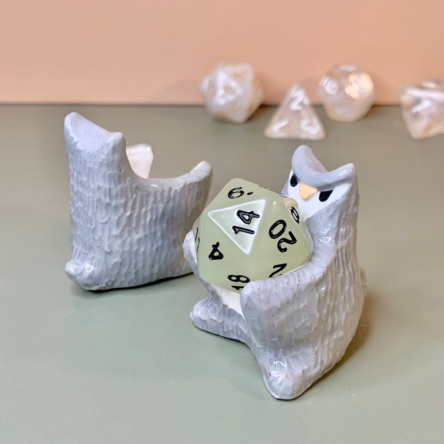Owlbear Dnd Companion D20 Holder