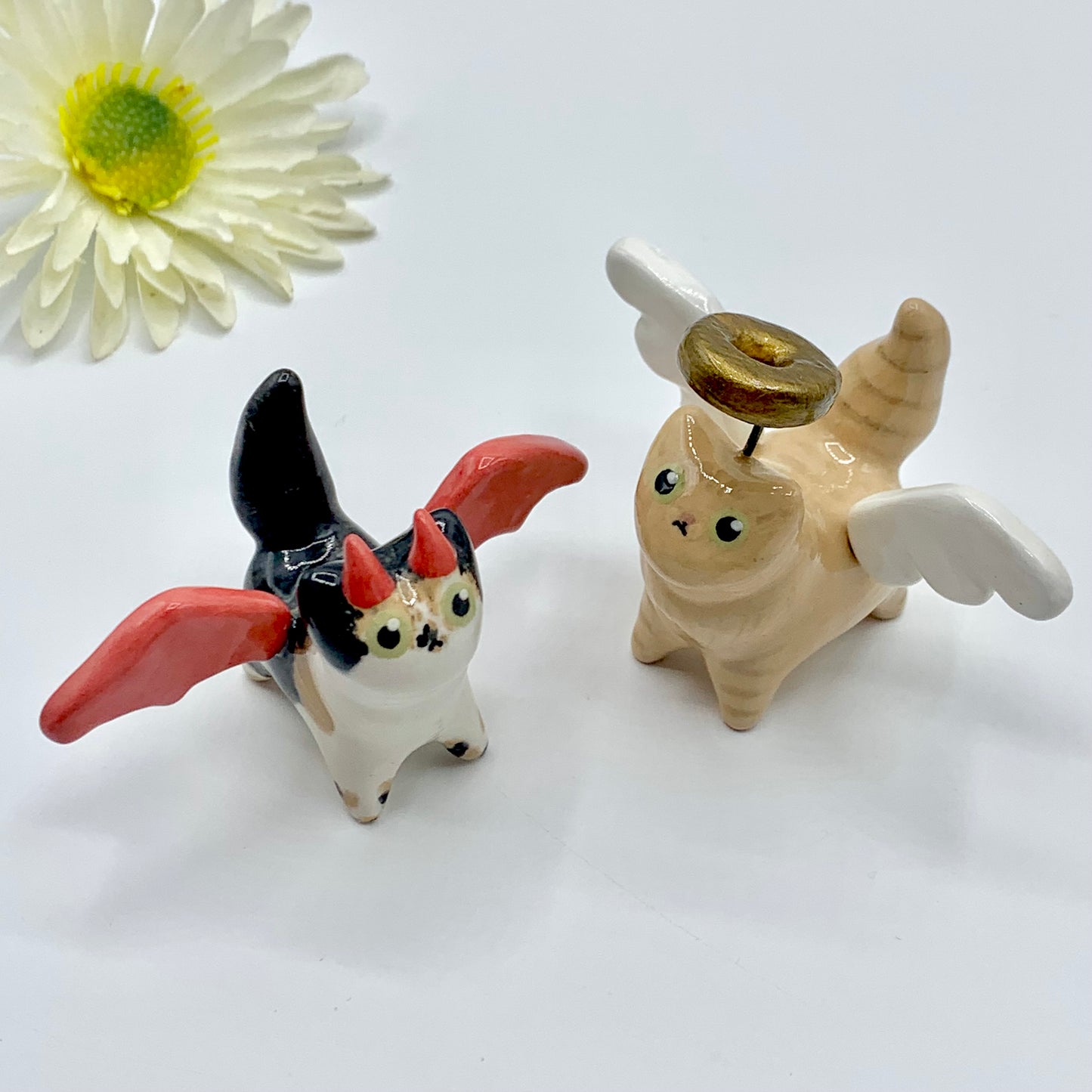 Custom Ceramic Cat Figurine