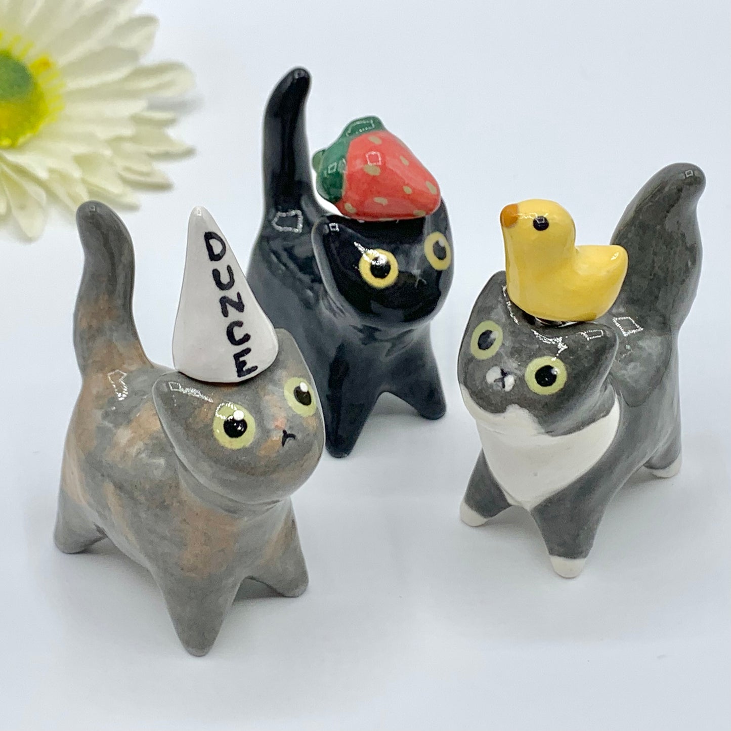 Custom Ceramic Cat Figurine