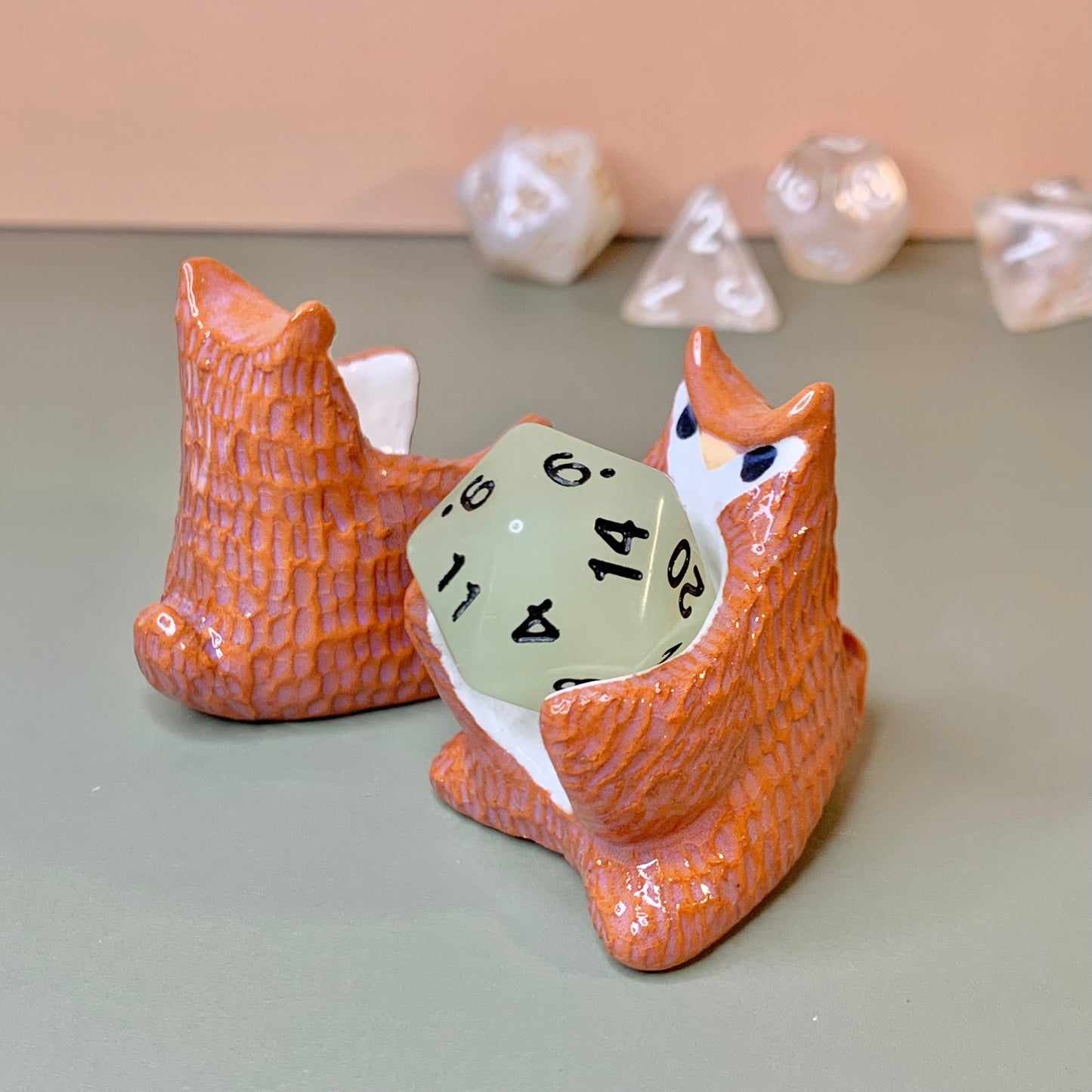 Owlbear Dnd Companion D20 Holder