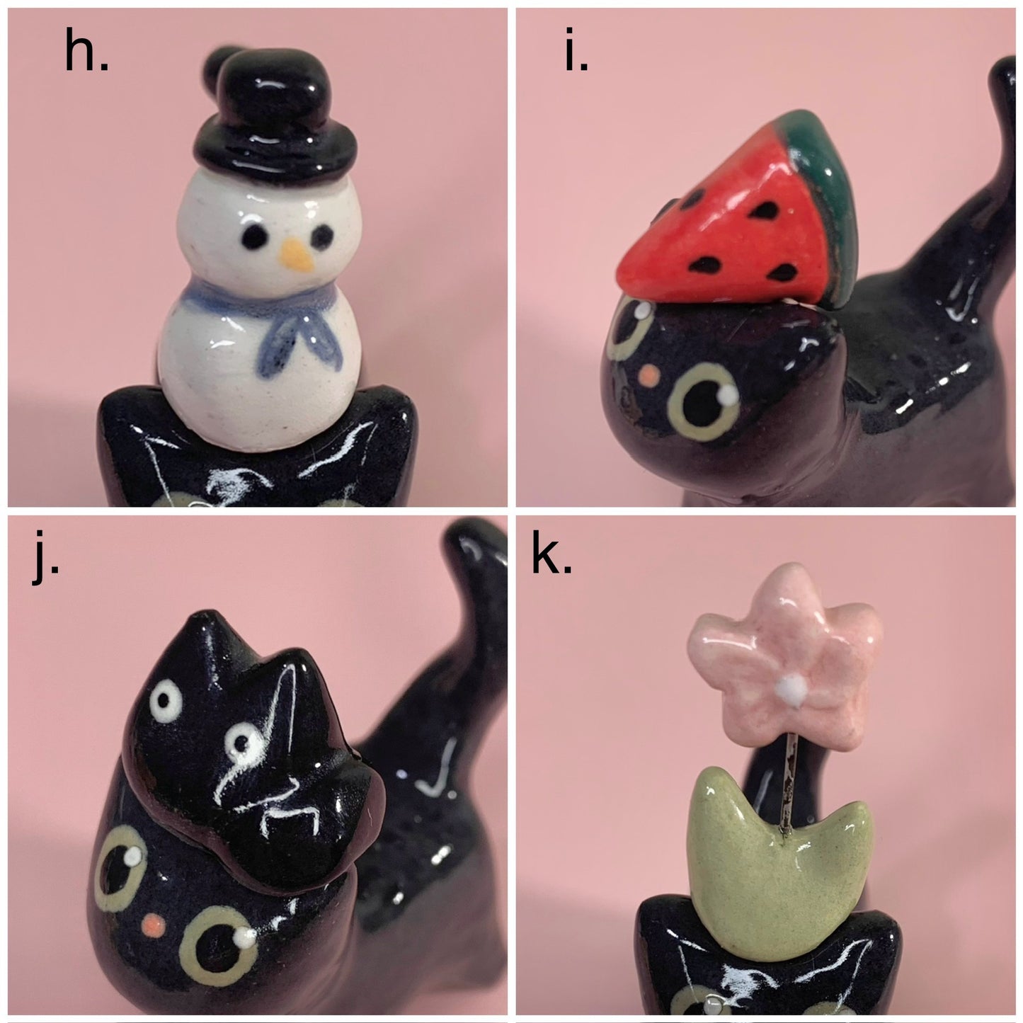 Magnetic Attachments for Ceramic Cats(CAT NOT INCLUDED)