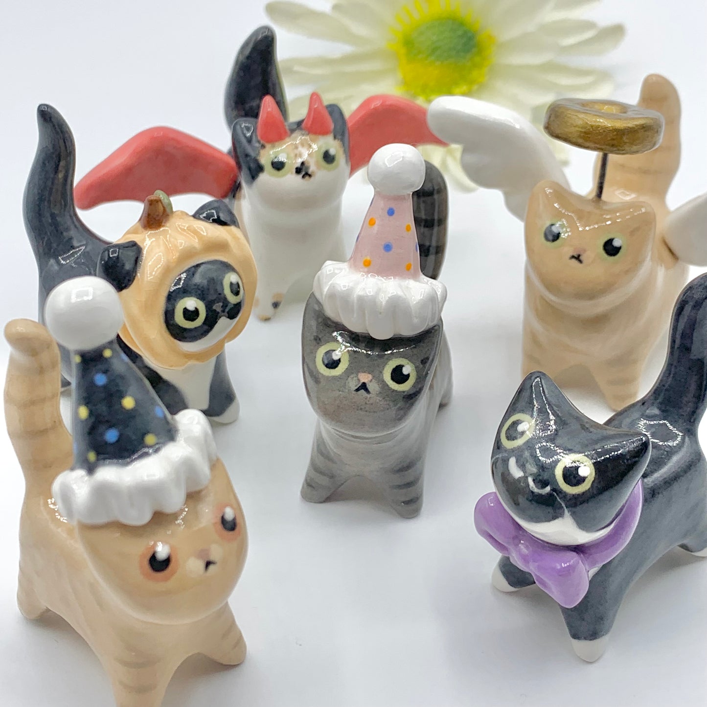 Custom Ceramic Cat Figurine