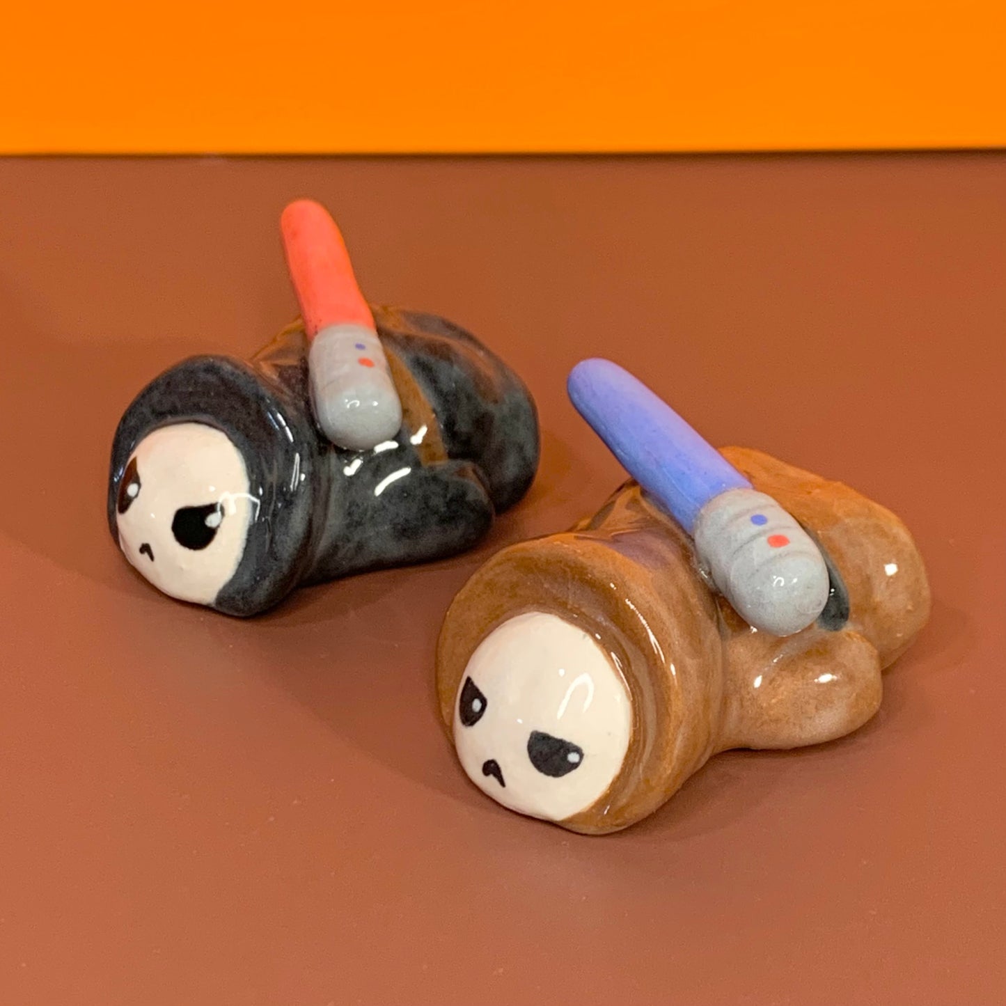 Star Wars Set of Two Ceramic Figurines