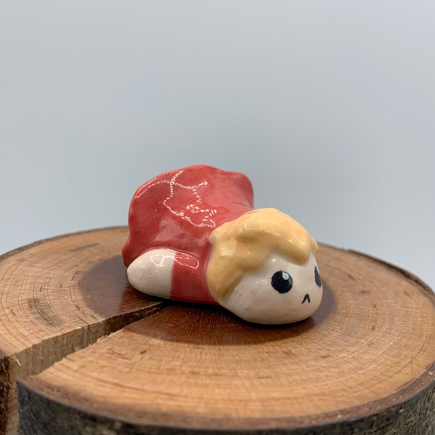 Ponyo Inspired Ceramic Figurine