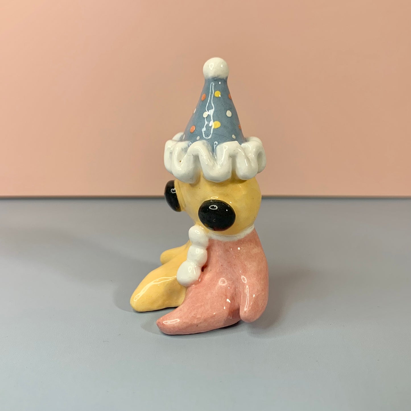 Colorful Party Clown Figurine