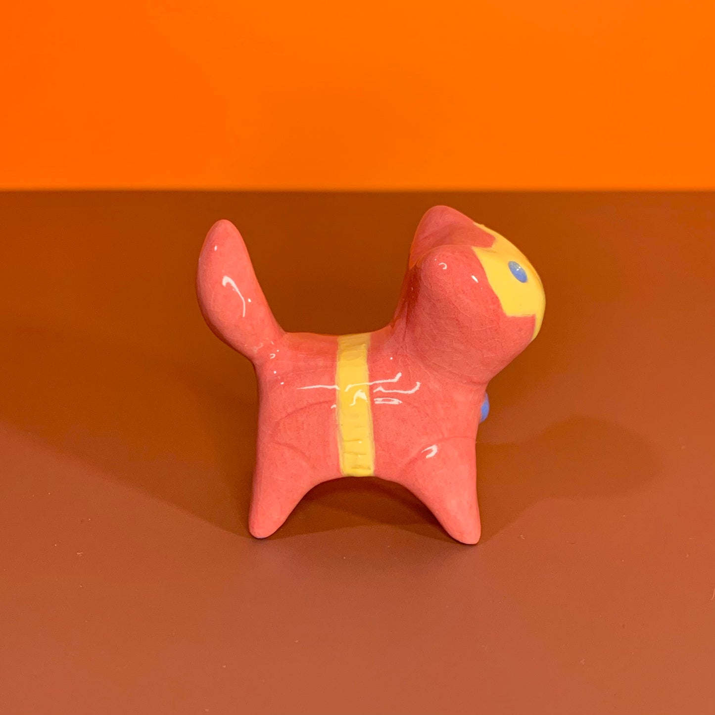 Iron Kitty Avengers Ceramic Cat Figurine