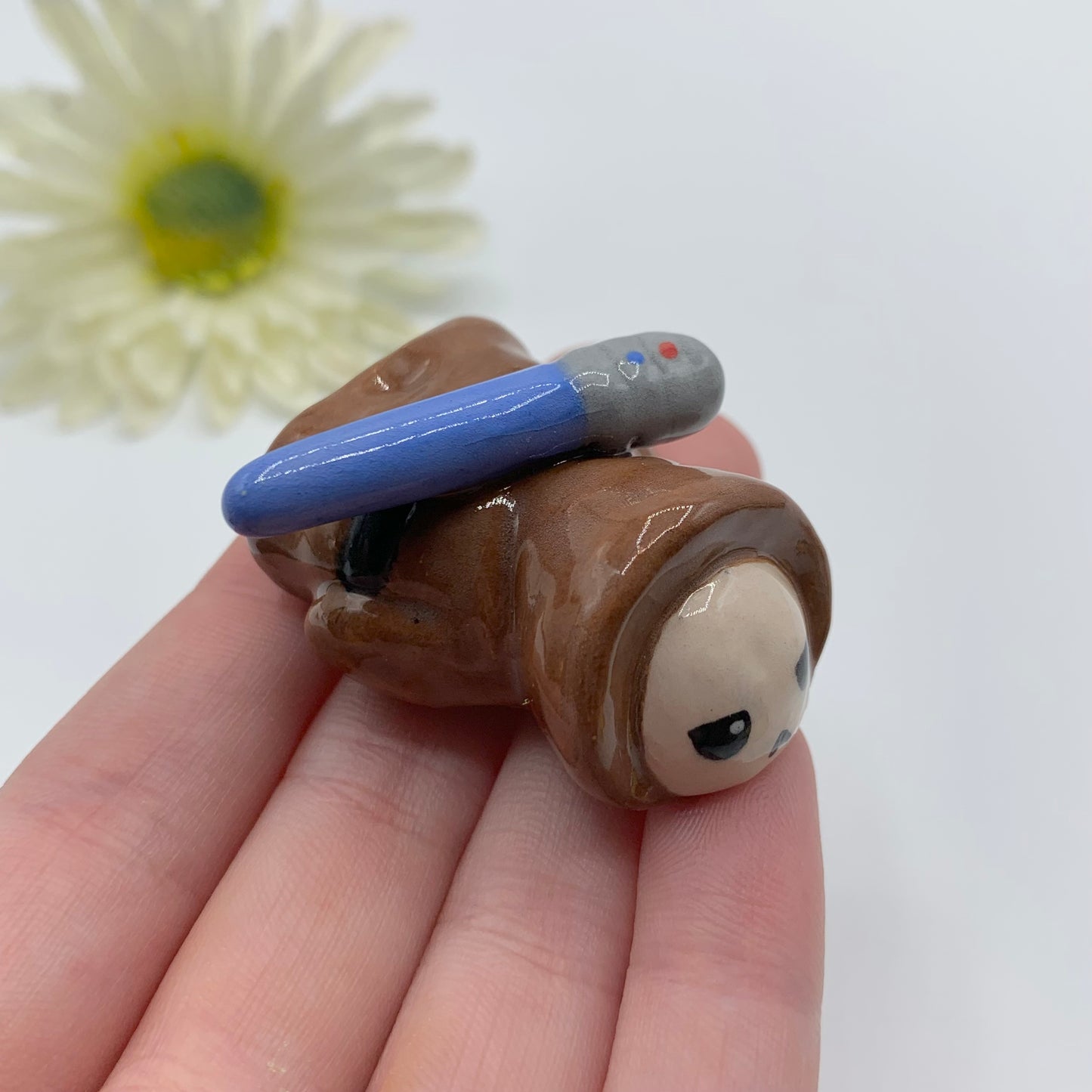 Jedi Inspired Ceramic Figurine