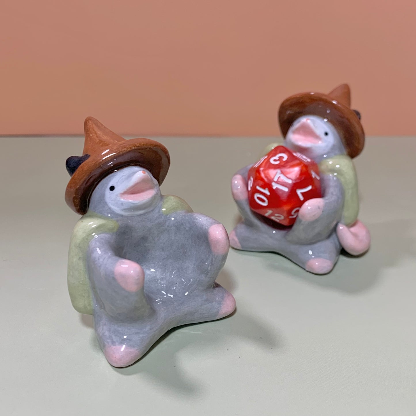 Wizard Possum Dnd Companion D20 Holder