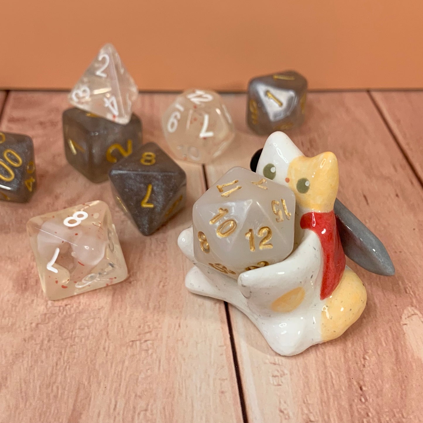 Kitty Cat Dnd Companion D20 Holder