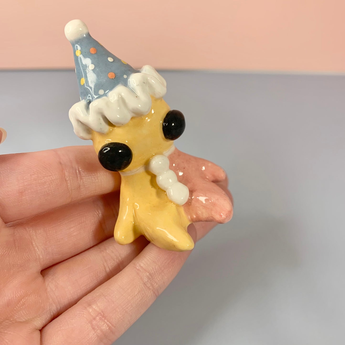 Colorful Party Clown Figurine