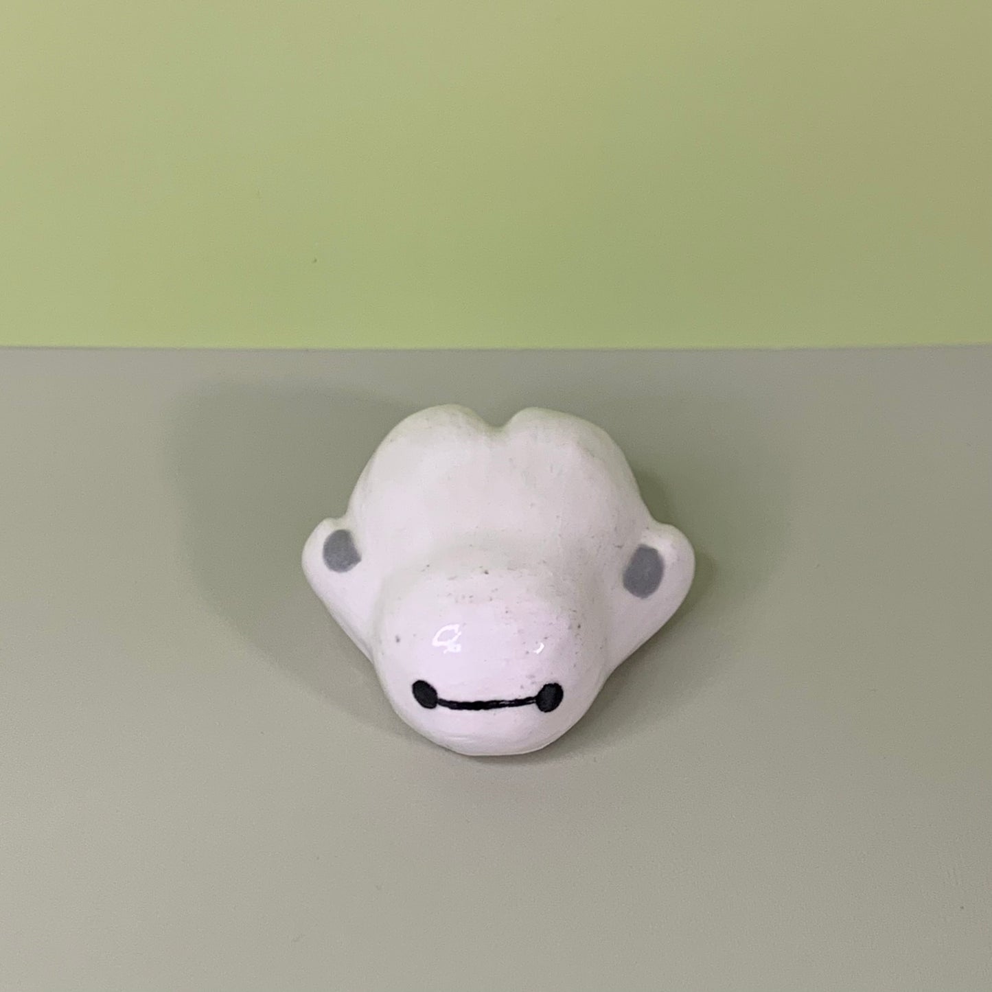 Baymax Inspired Ceramic Figurine
