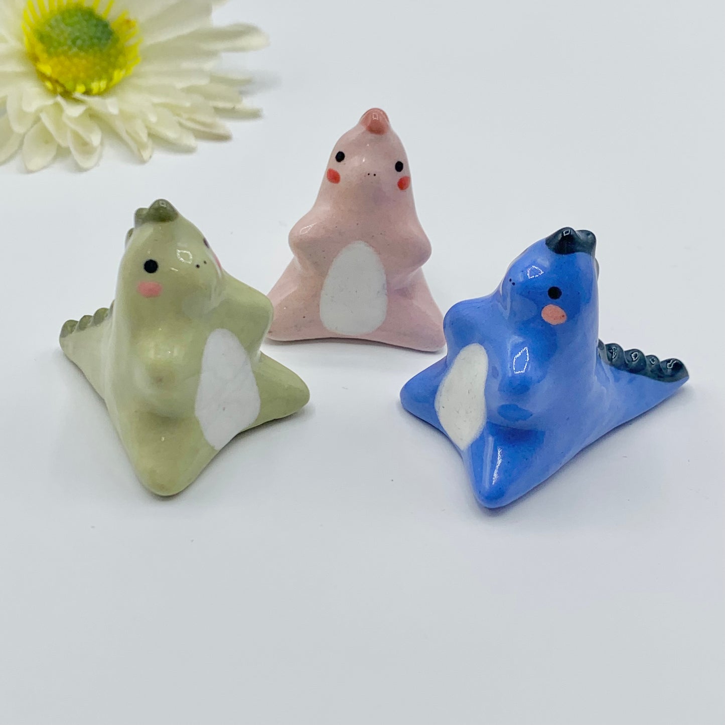 Dino Ceramic Figurines