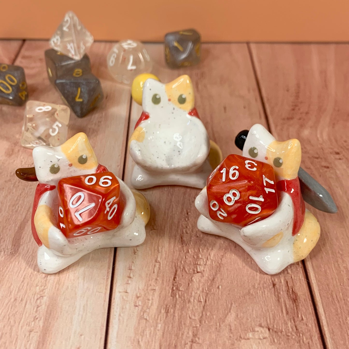 Kitty Cat Dnd Companion D20 Holder
