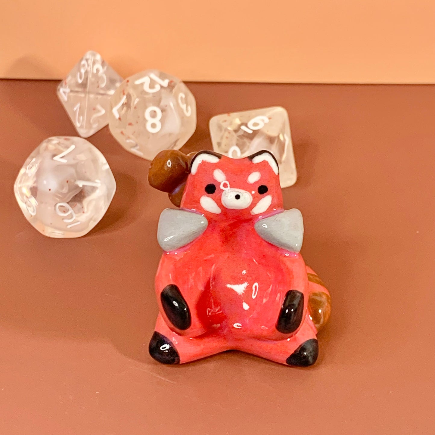 Red Panda Dnd Companion D20 Holder