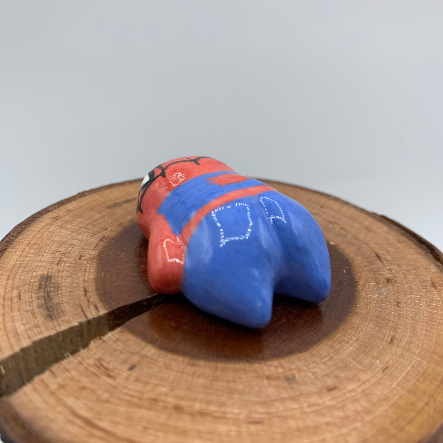 Spider-Man Inspired Ceramic Figurine