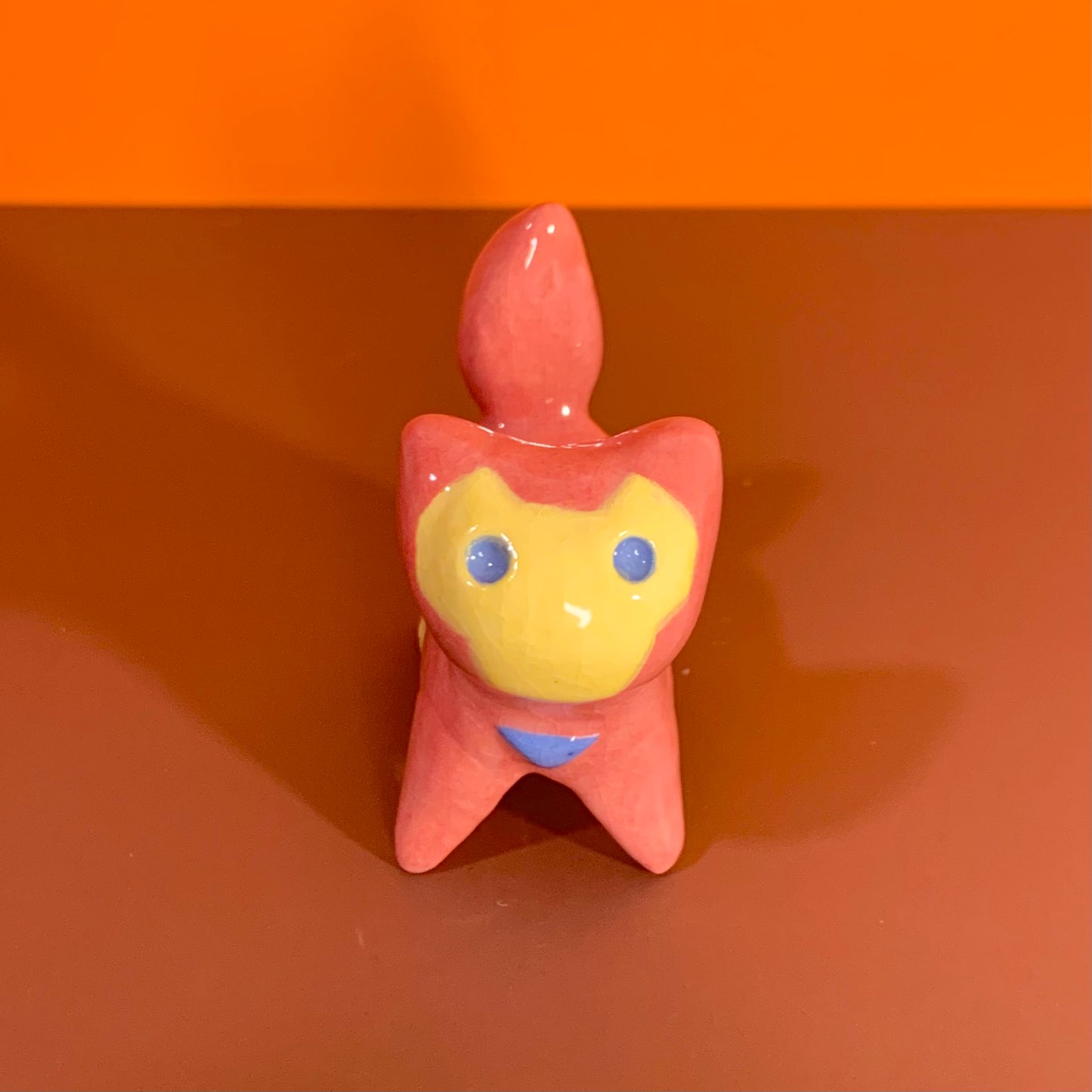 Iron Kitty Avengers Ceramic Cat Figurine