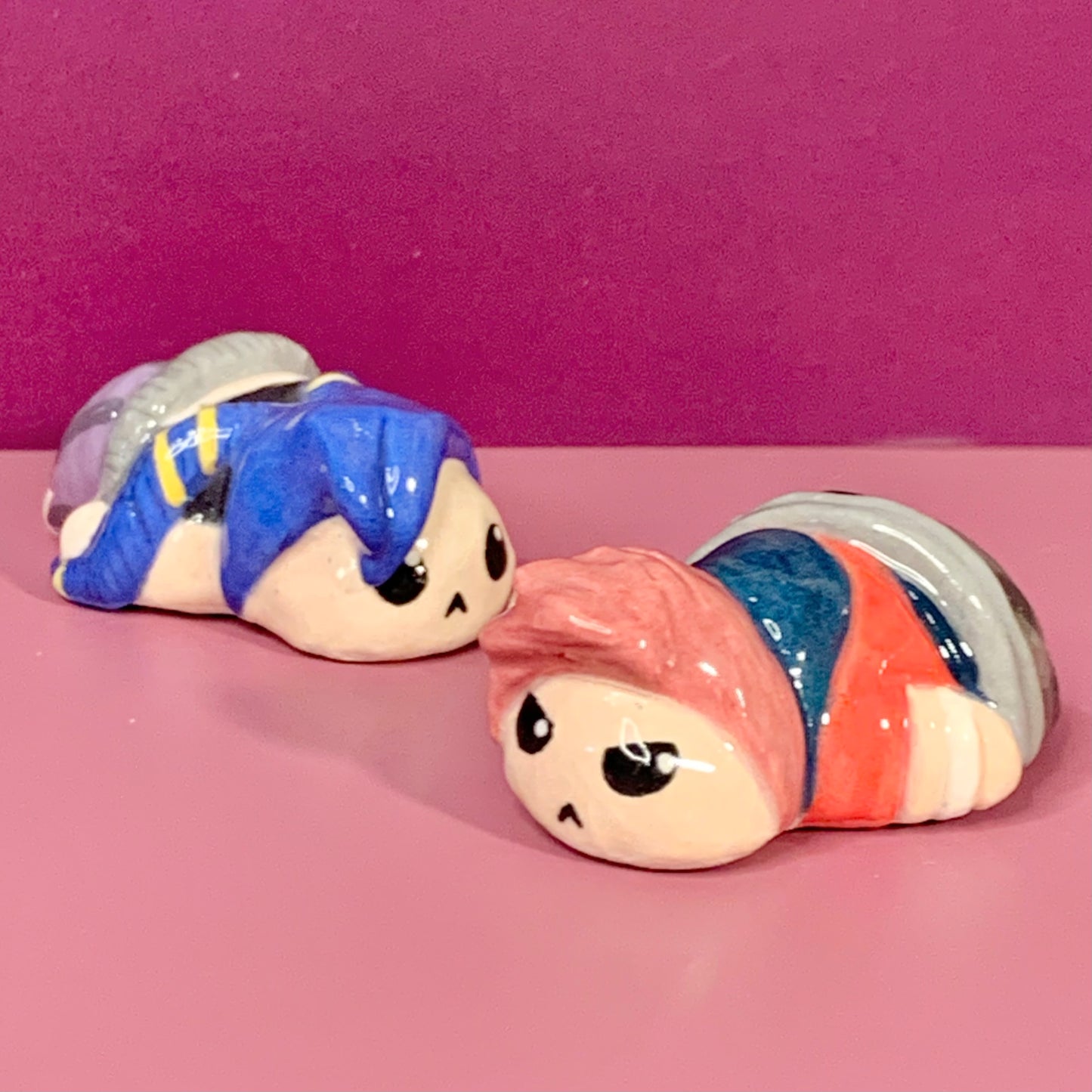 Jinx & Vi Set Arcane Inspired Ceramic Figurine