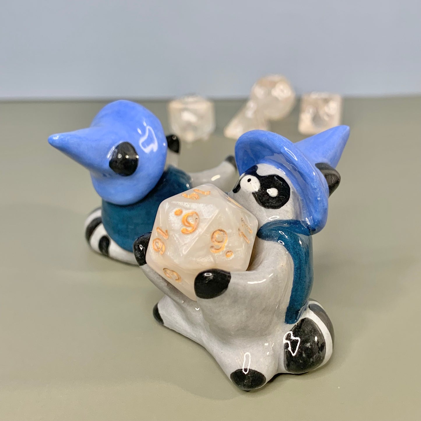 Raccoon Dnd Companion D20 Holder