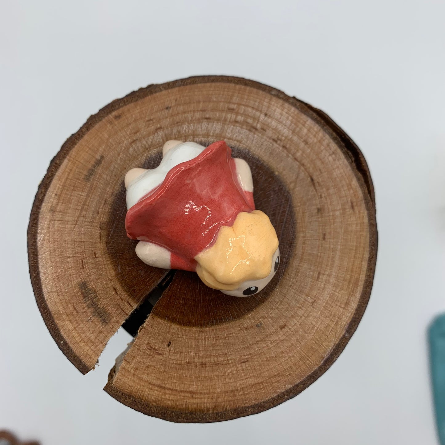 Ponyo Inspired Ceramic Figurine