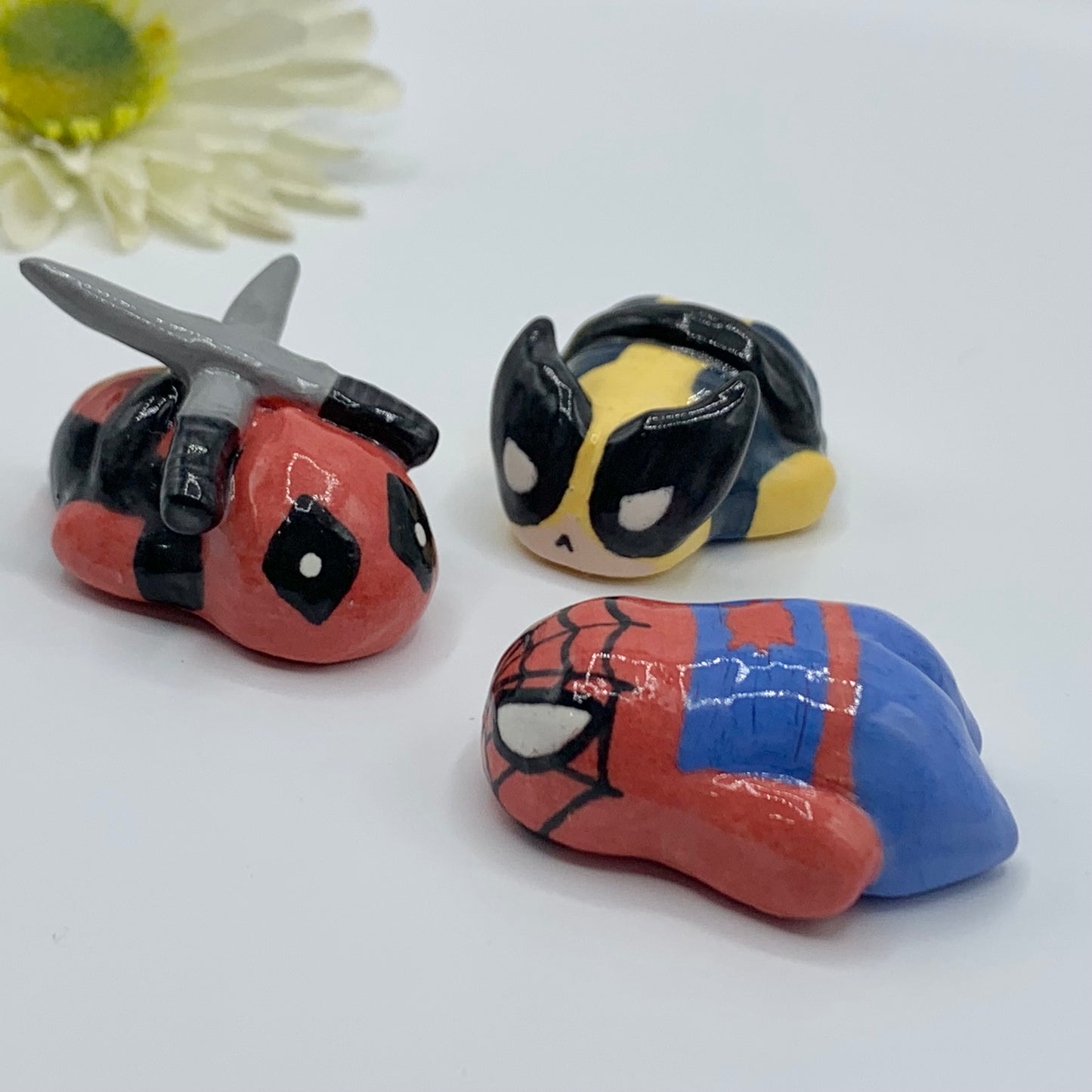 Spider-Man Inspired Ceramic Figurine