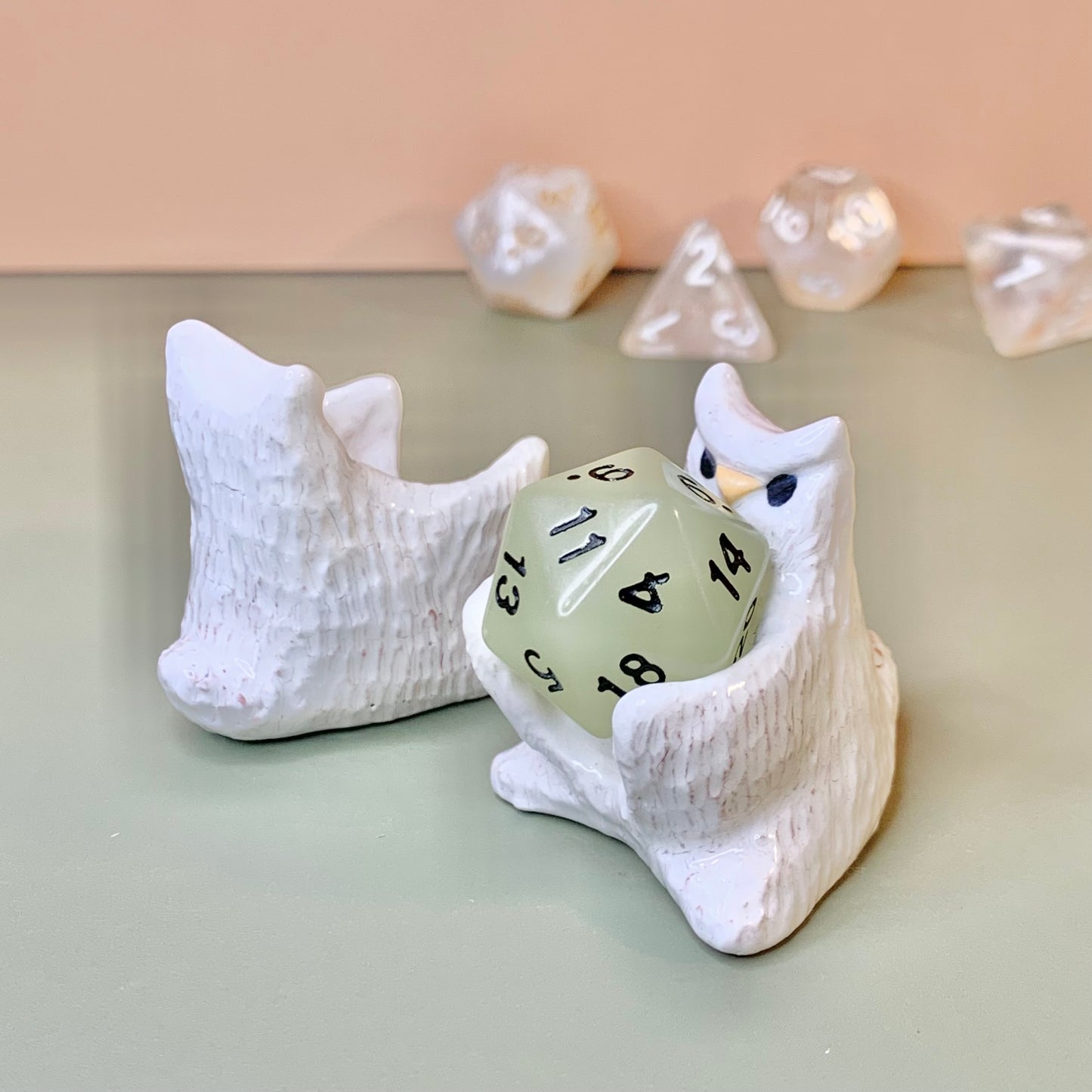 Owlbear Dnd Companion D20 Holder