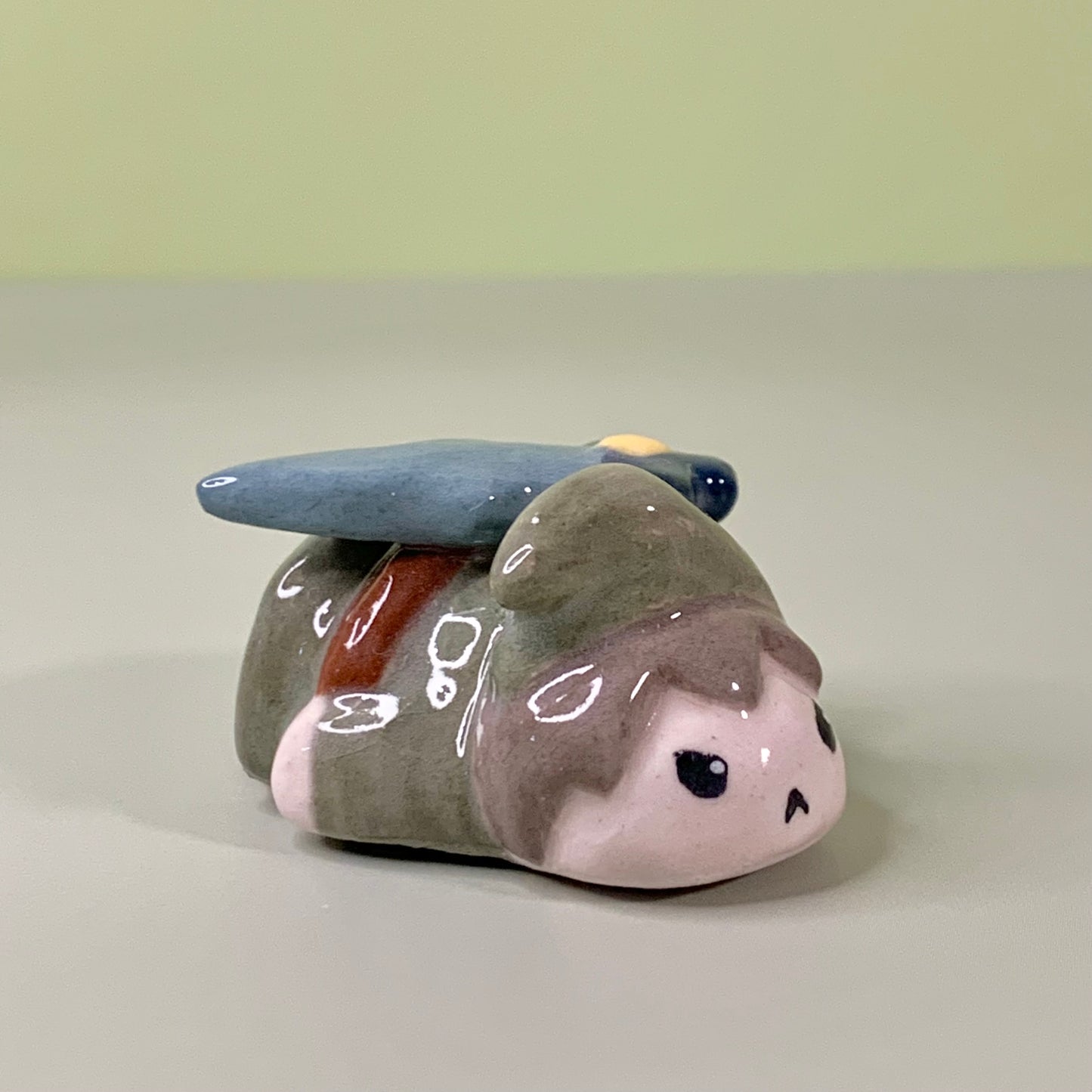 Link Inspired Ceramic Figurine