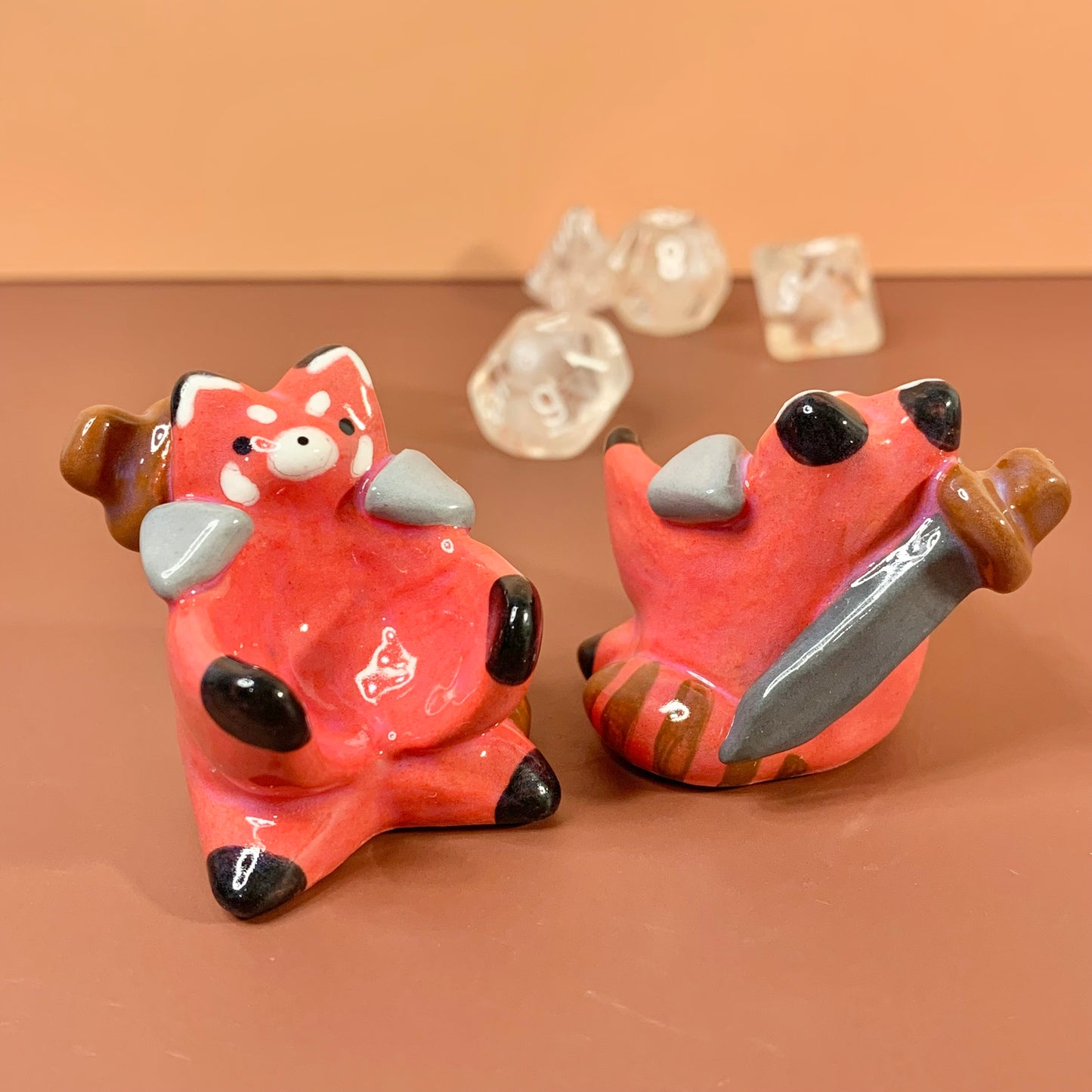 Red Panda Dnd Companion D20 Holder