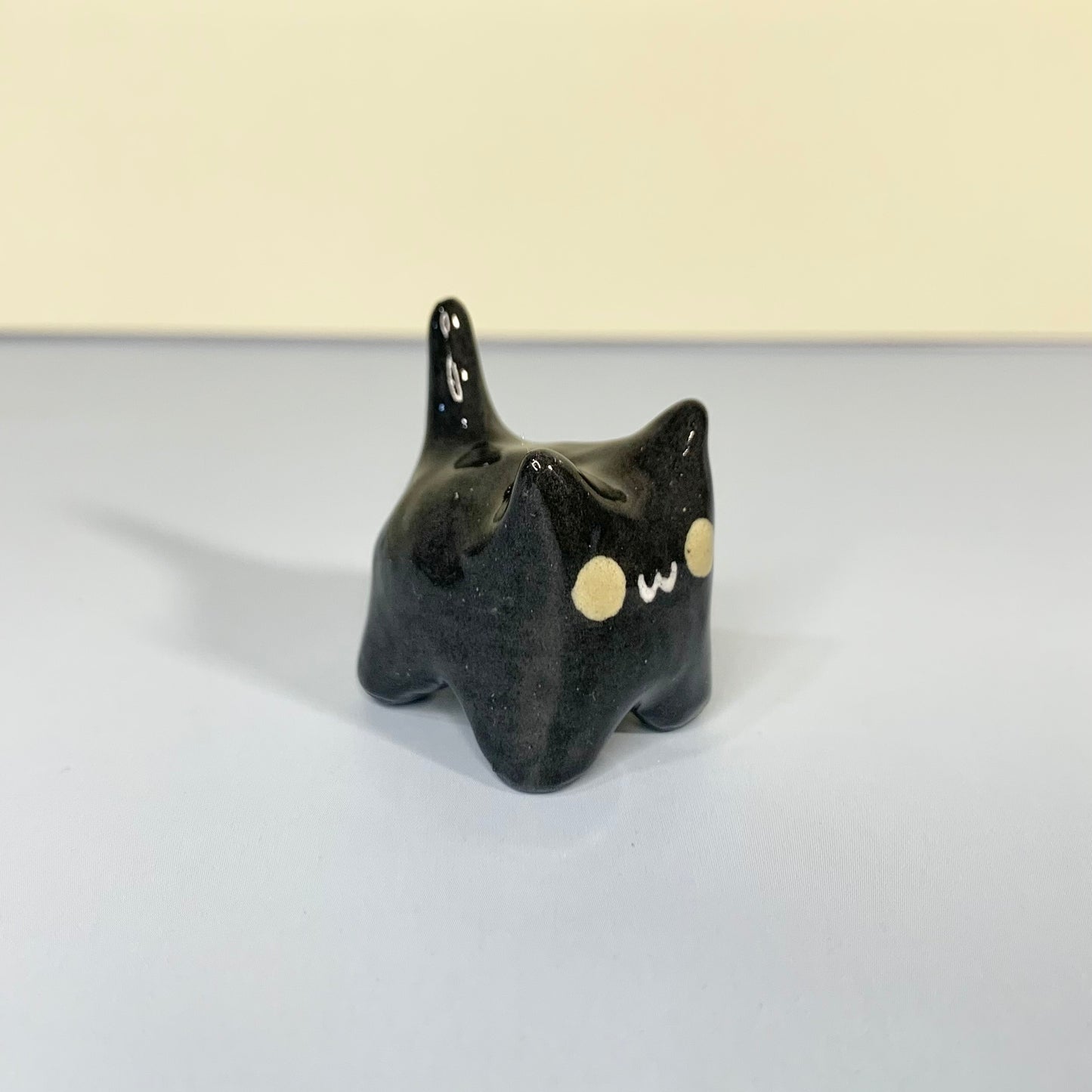 Mini Black Cat Figurine
