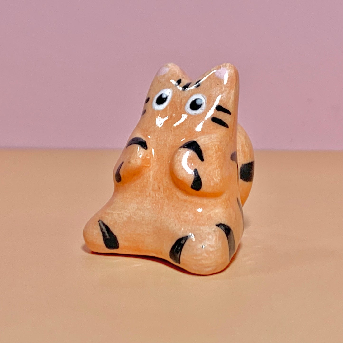 Tiger Cutie Ceramic Figurine