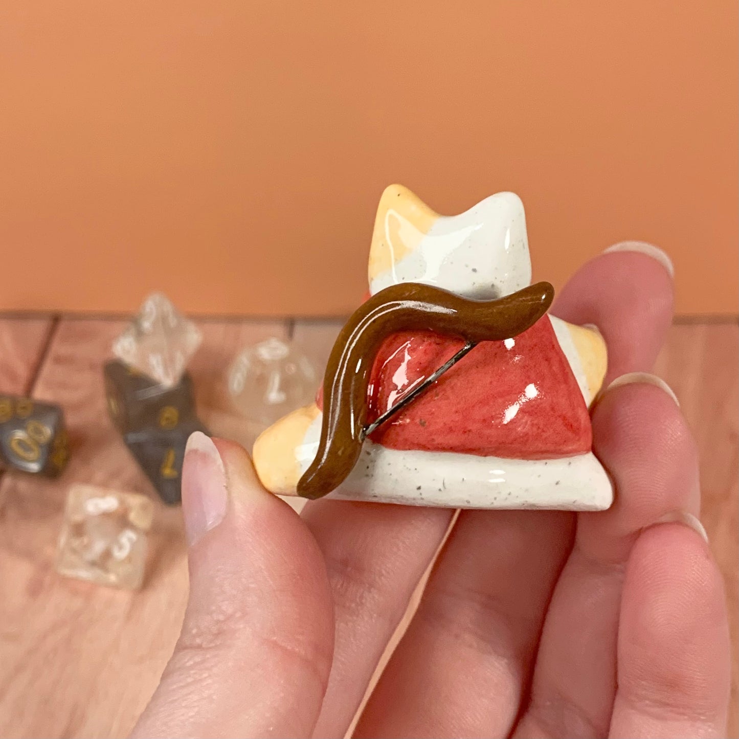 Kitty Cat Dnd Companion D20 Holder