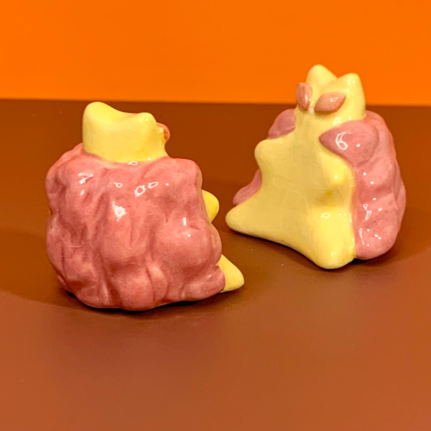 Doflamingo Kitty One Piece Inspired Ceramic Figurine