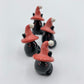 Santa Witch Cat Ceramic Figurine