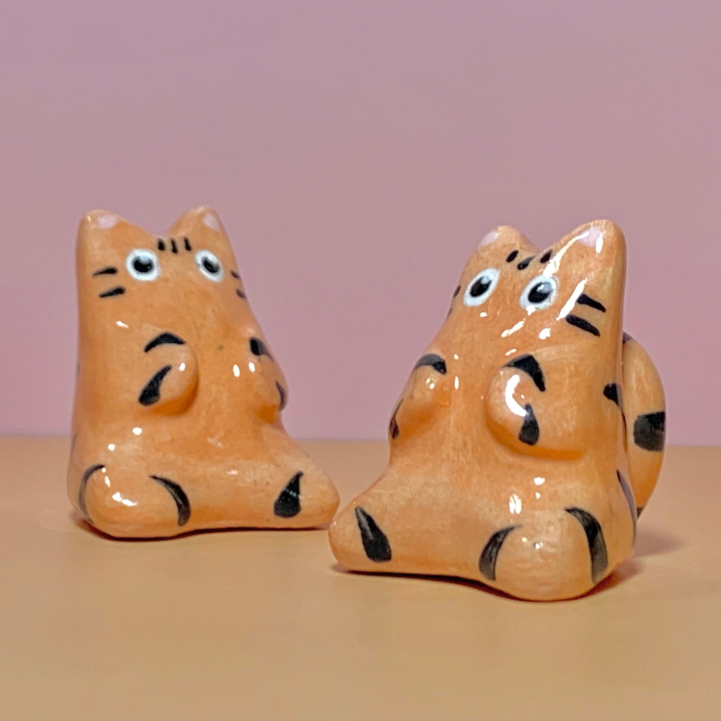 Tiger Cutie Ceramic Figurine