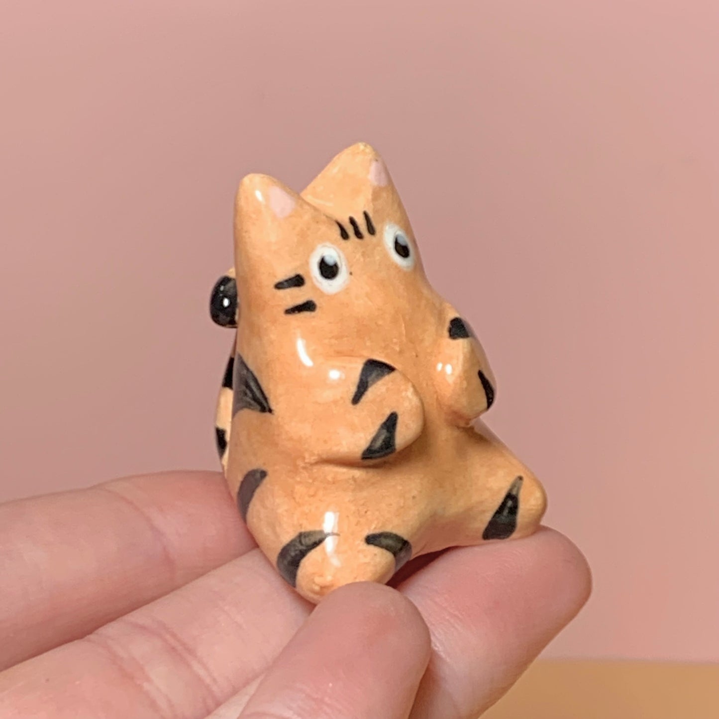 Tiger Cutie Ceramic Figurine