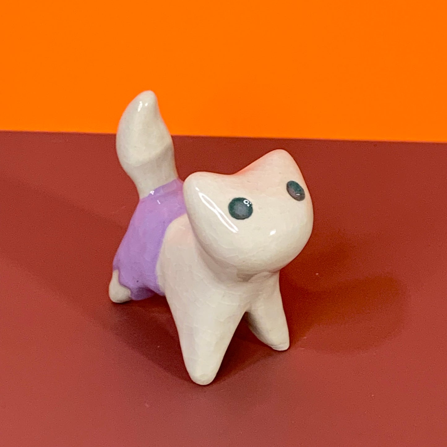 Hulk Kitty Avengers Ceramic Cat Figurine