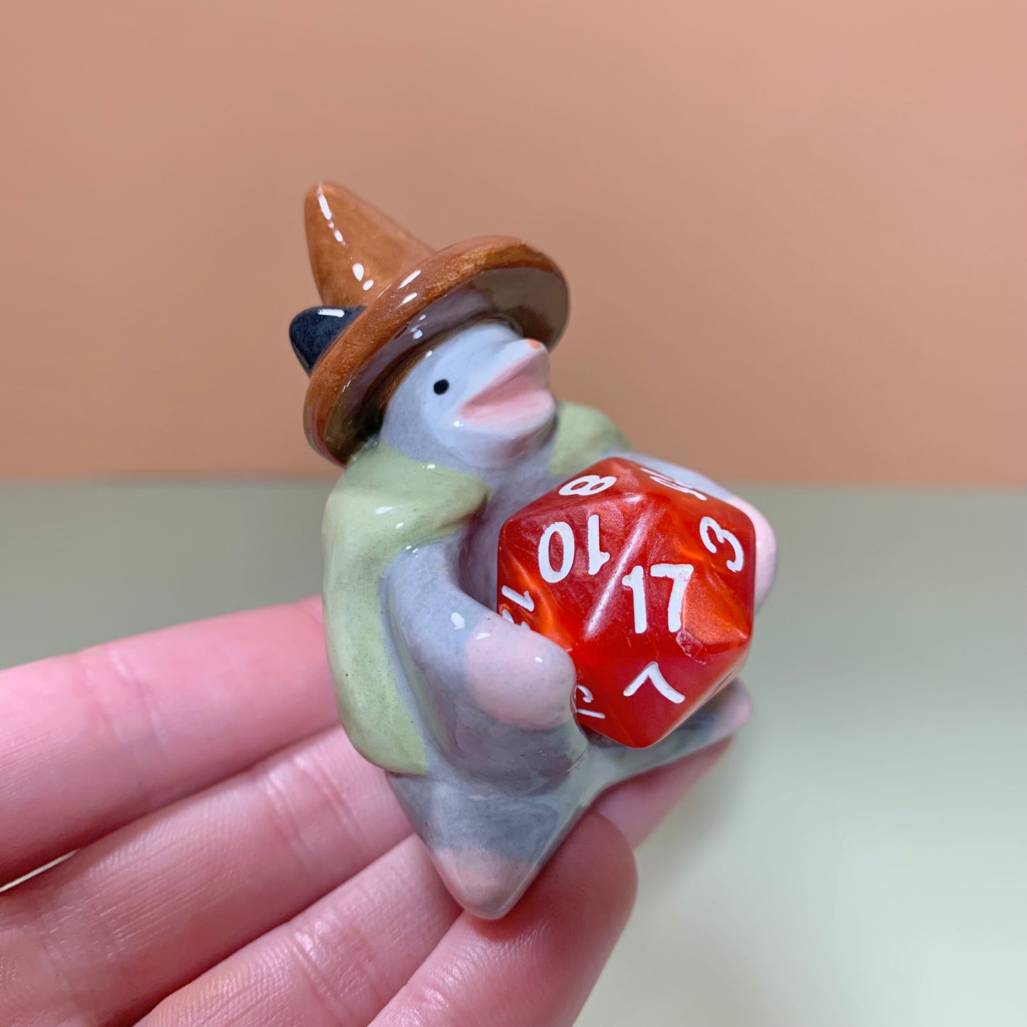 Wizard Possum Dnd Companion D20 Holder