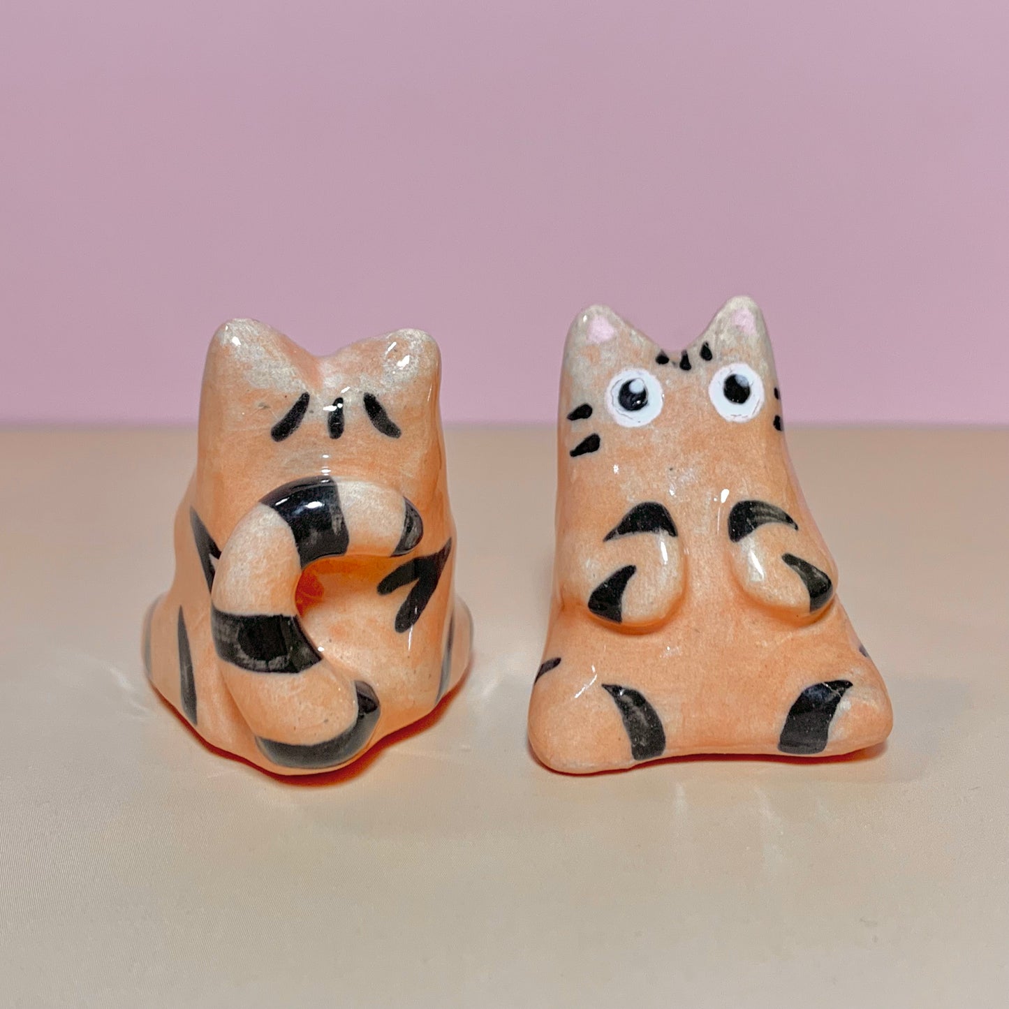 Tiger Cutie Ceramic Figurine