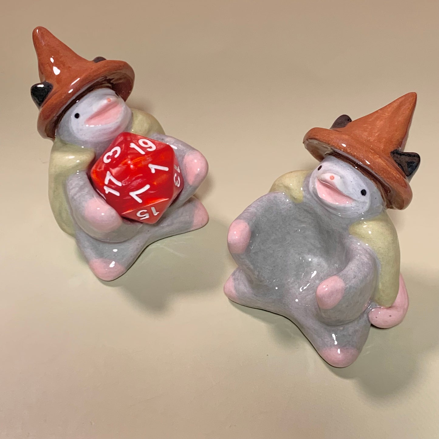 Wizard Possum Dnd Companion D20 Holder